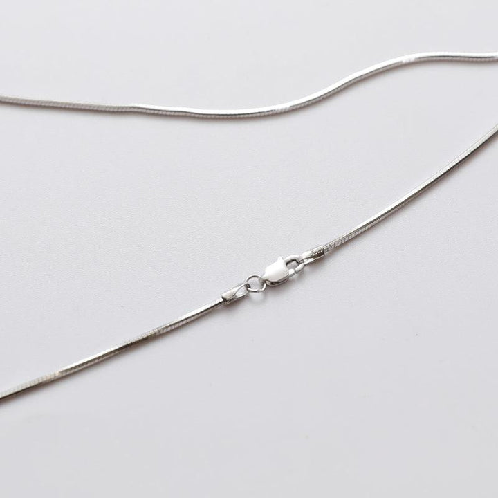 Sterling Silver Fine Chain Choker