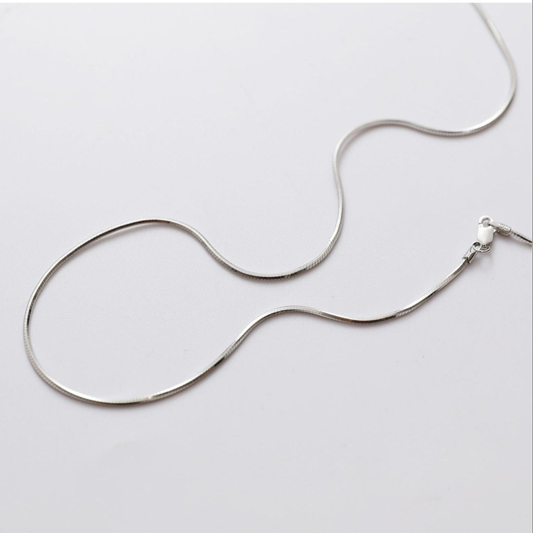 Sterling Silver Fine Chain Choker