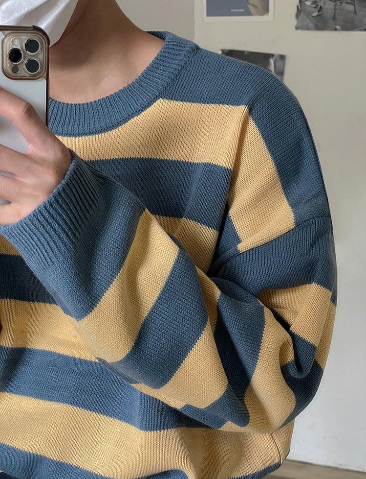 Striped Knitted Sweater