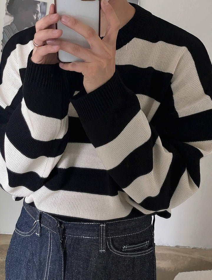 Striped Knitted Sweater