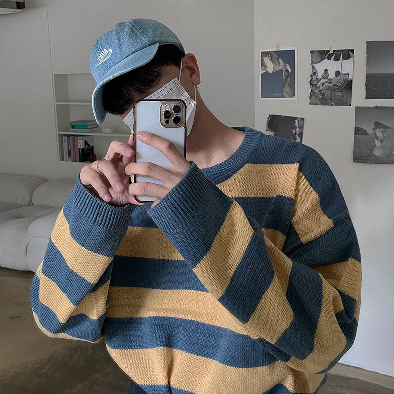 Striped Knitted Sweater