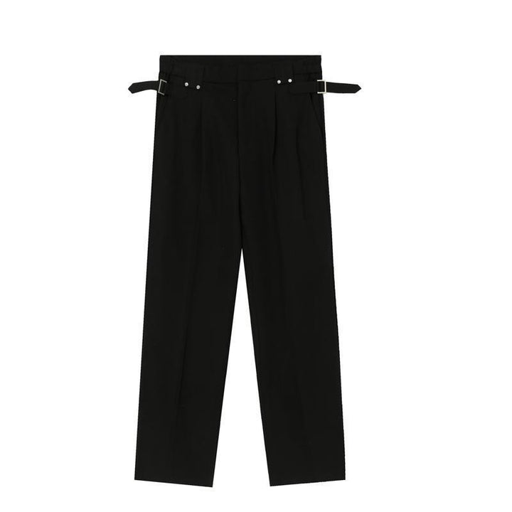 Suit Pants With Adjustable Waist