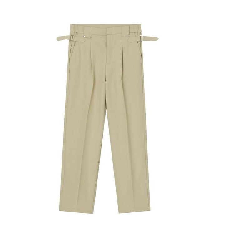 Suit Pants With Adjustable Waist