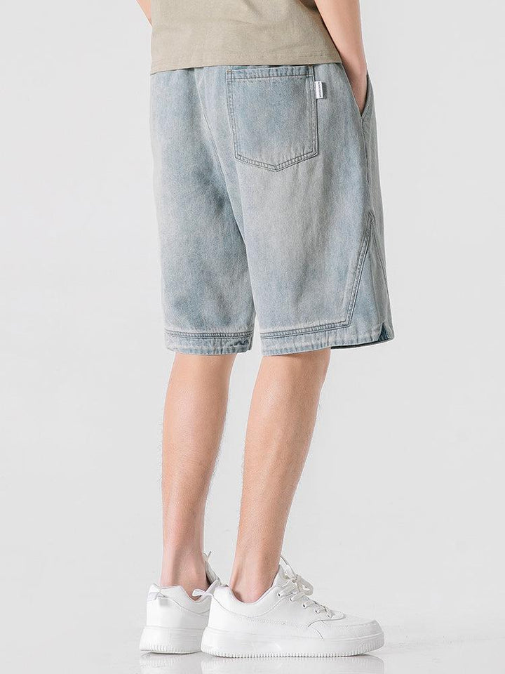 Summer Thin Cropped Denim Shorts