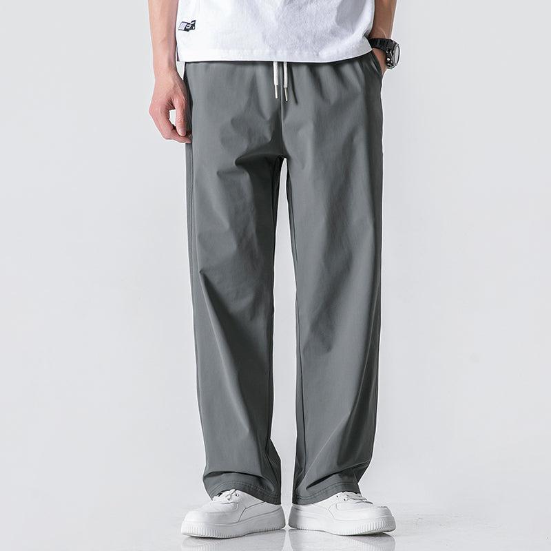 Summer Thin Drawstring Pants