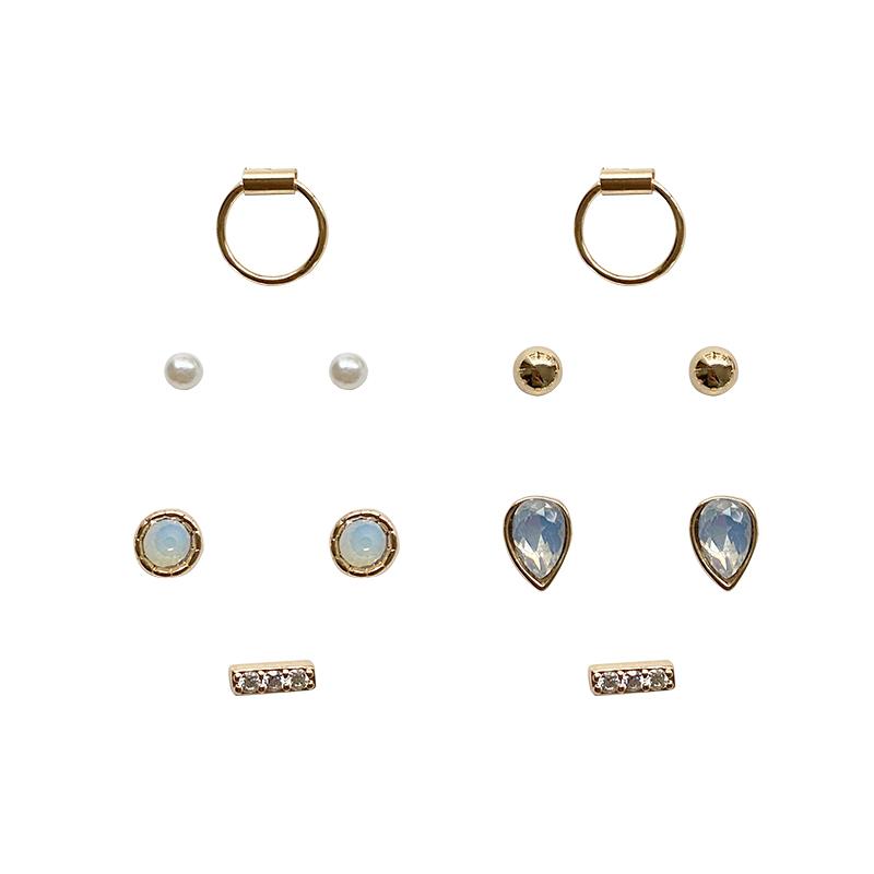 Temperament Ear Studs Set