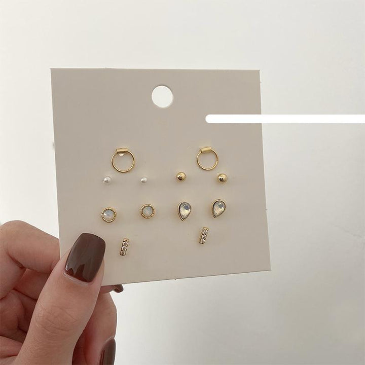 Temperament Ear Studs Set