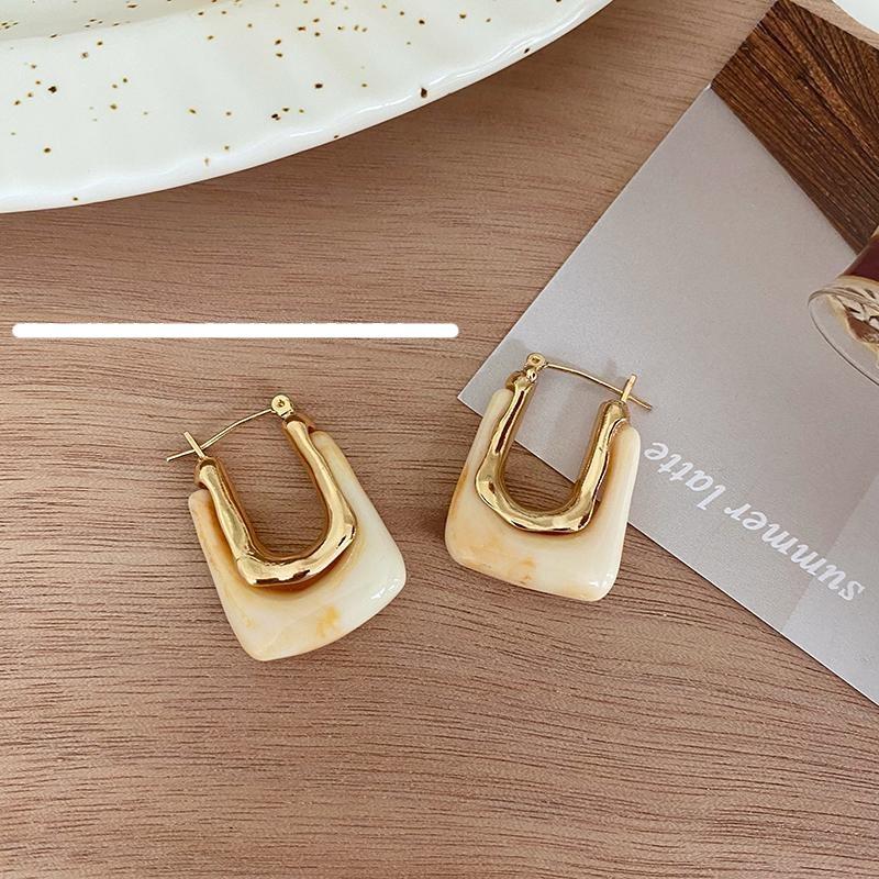 U-Shaped Retro Earrings