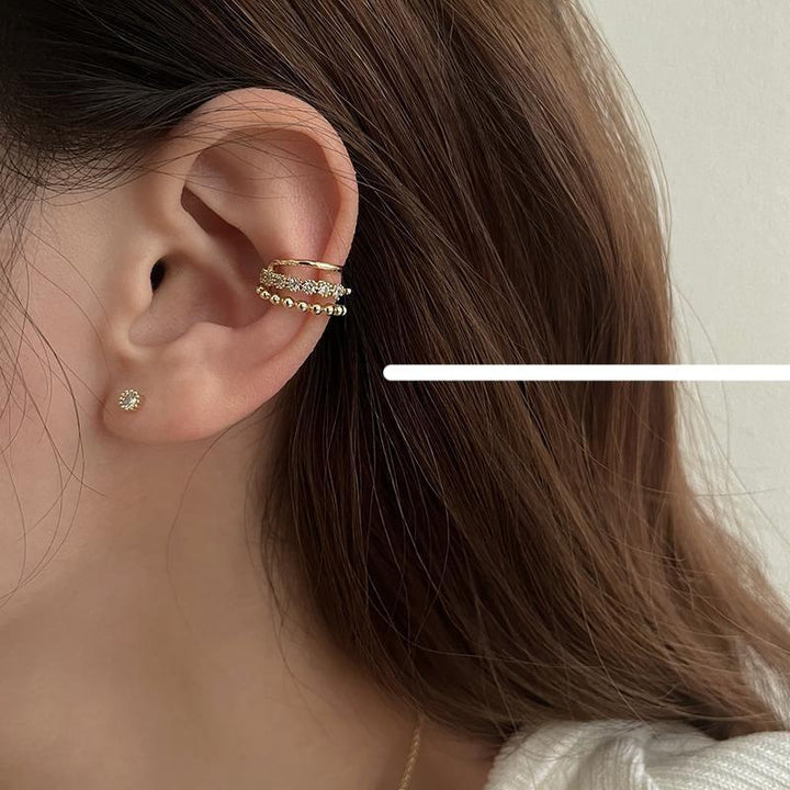 Versatile Zircon Earring Clip